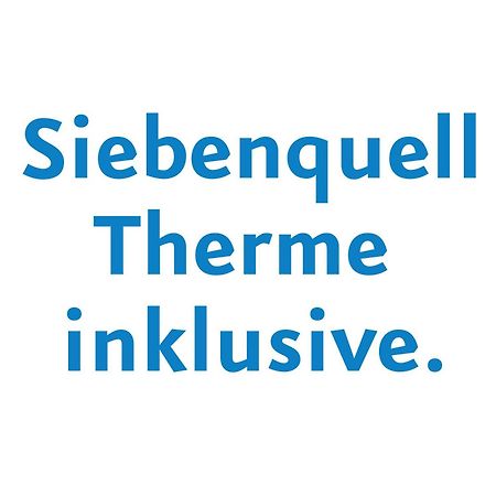 Siebenquell Gesundzeitresort Weißenstadt Exterior foto